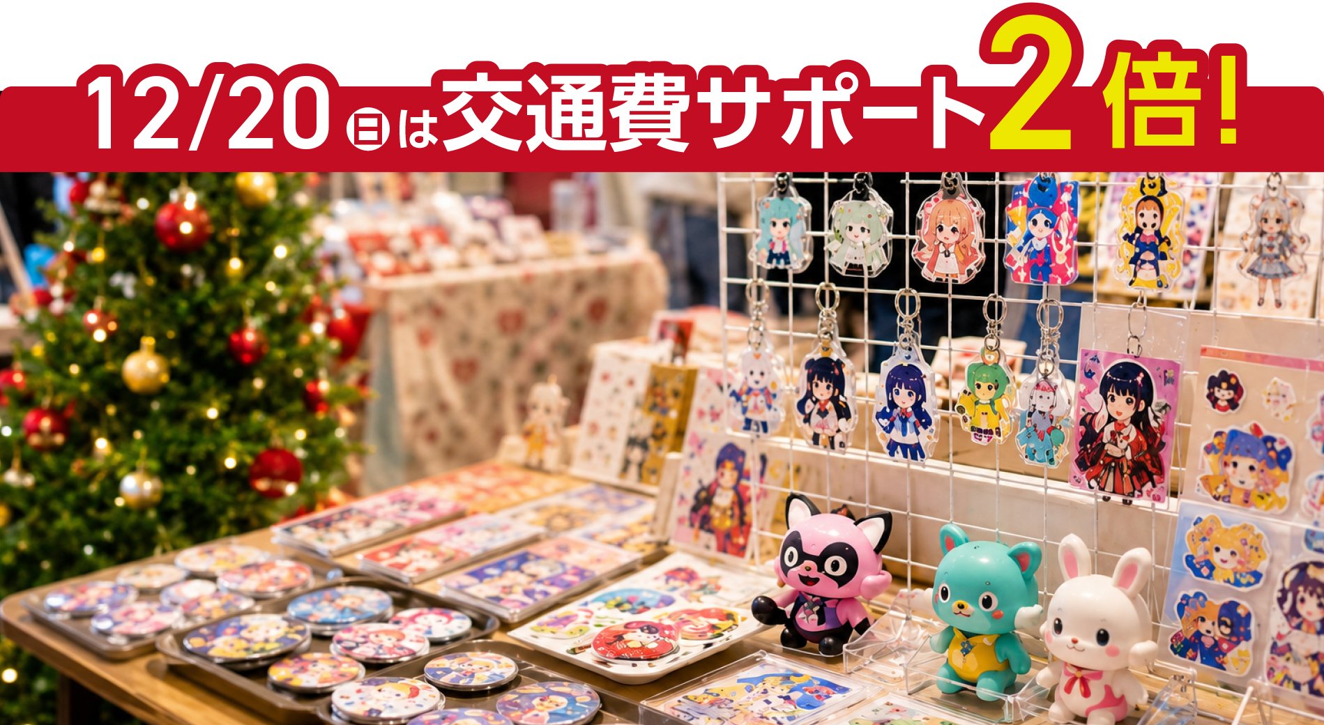 スペシャルドリームキャンパス★クリスマスDマーケット2026見学ツアー